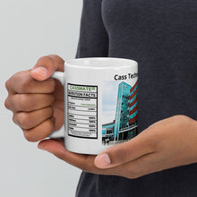 Load image into Gallery viewer, Cass Tech CassMates Nutritional Value Mug (New Building)