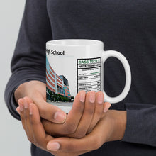 Load image into Gallery viewer, Cass Tech CassMates Nutritional Value Mug (New Building)
