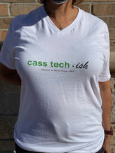 Load image into Gallery viewer, CassTech-ISH Unisex SS V-Neck T-Shirt