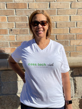 Load image into Gallery viewer, CassTech-ISH Unisex SS V-Neck T-Shirt
