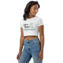 Load image into Gallery viewer, Better with CASSmates Organic Crop Top