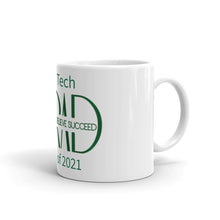 Load image into Gallery viewer, Cass Tech Grad 2021 - Green & White Glossy Mug