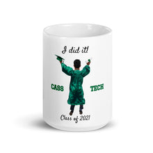 Load image into Gallery viewer, Cass Tech Class of 2021 - Guy- White Glossy Mug