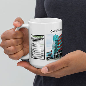 Cass Tech CassMates Nutritional Value Mug (New Building)