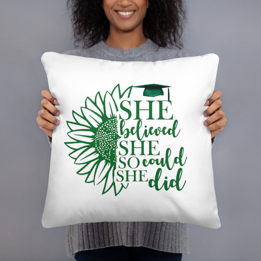 Cass Tech Grad Pillow