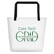 Load image into Gallery viewer, Cass Tech Graduate Beach Tote
