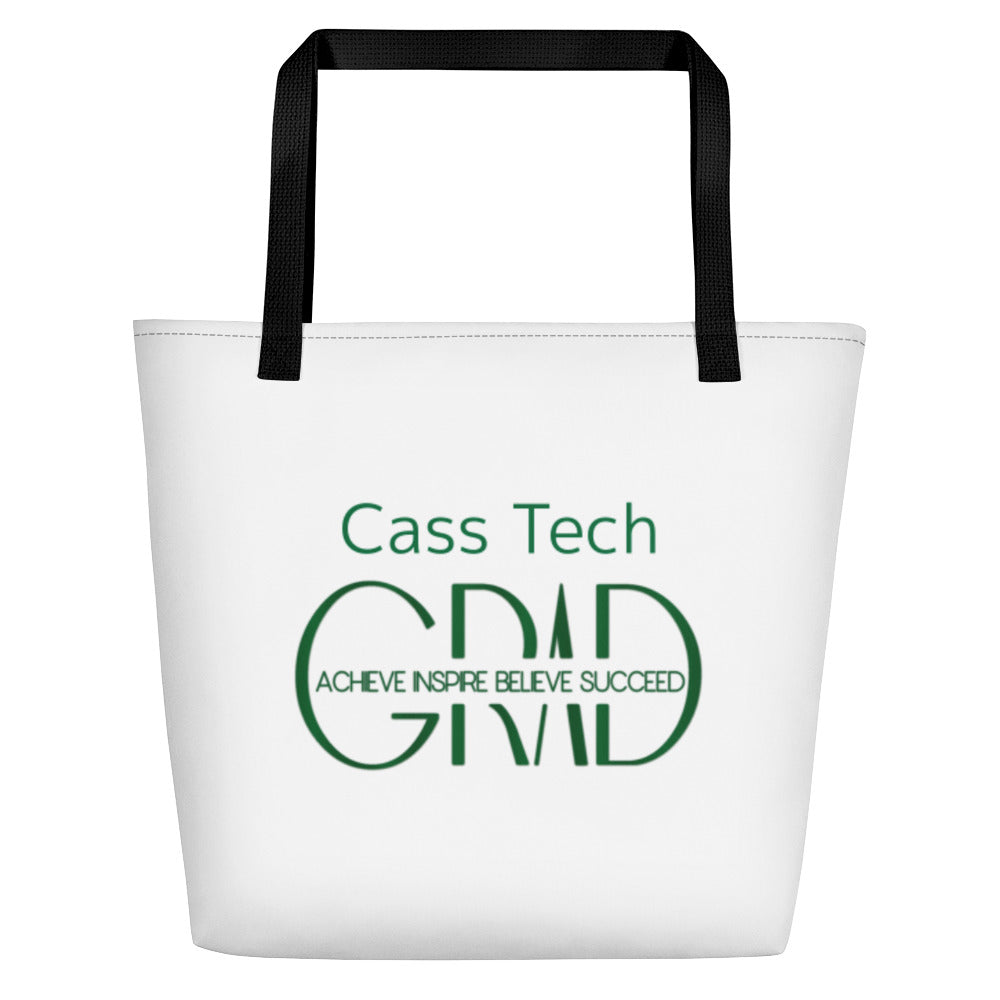 Cass Tech Graduate Beach Tote