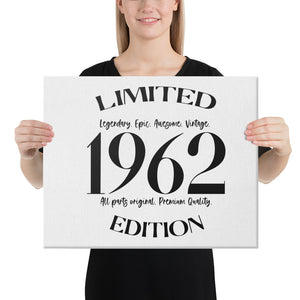 1962 Limited Edition Canvas