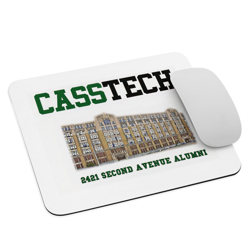 Cass Tech - Old Building Mouse pad