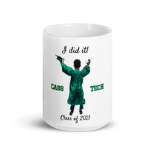 Load image into Gallery viewer, Cass Tech Class of 2021 - Guy- White Glossy Mug
